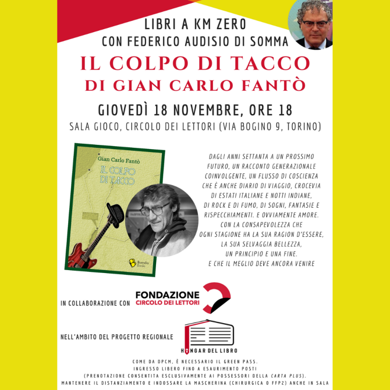 Libri a Km Zero_Il colpo di tacco di Gian Carlo Fantò