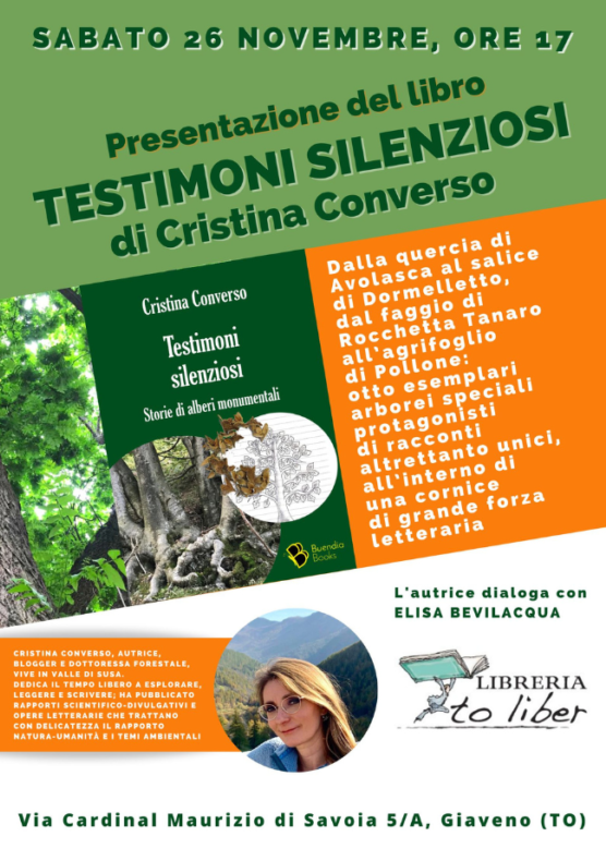 Testimoni silenziosi di Cristina Converso a Giaveno