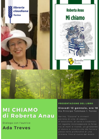 Mi chiamo di Roberta Anau alla Libreria Claudiana