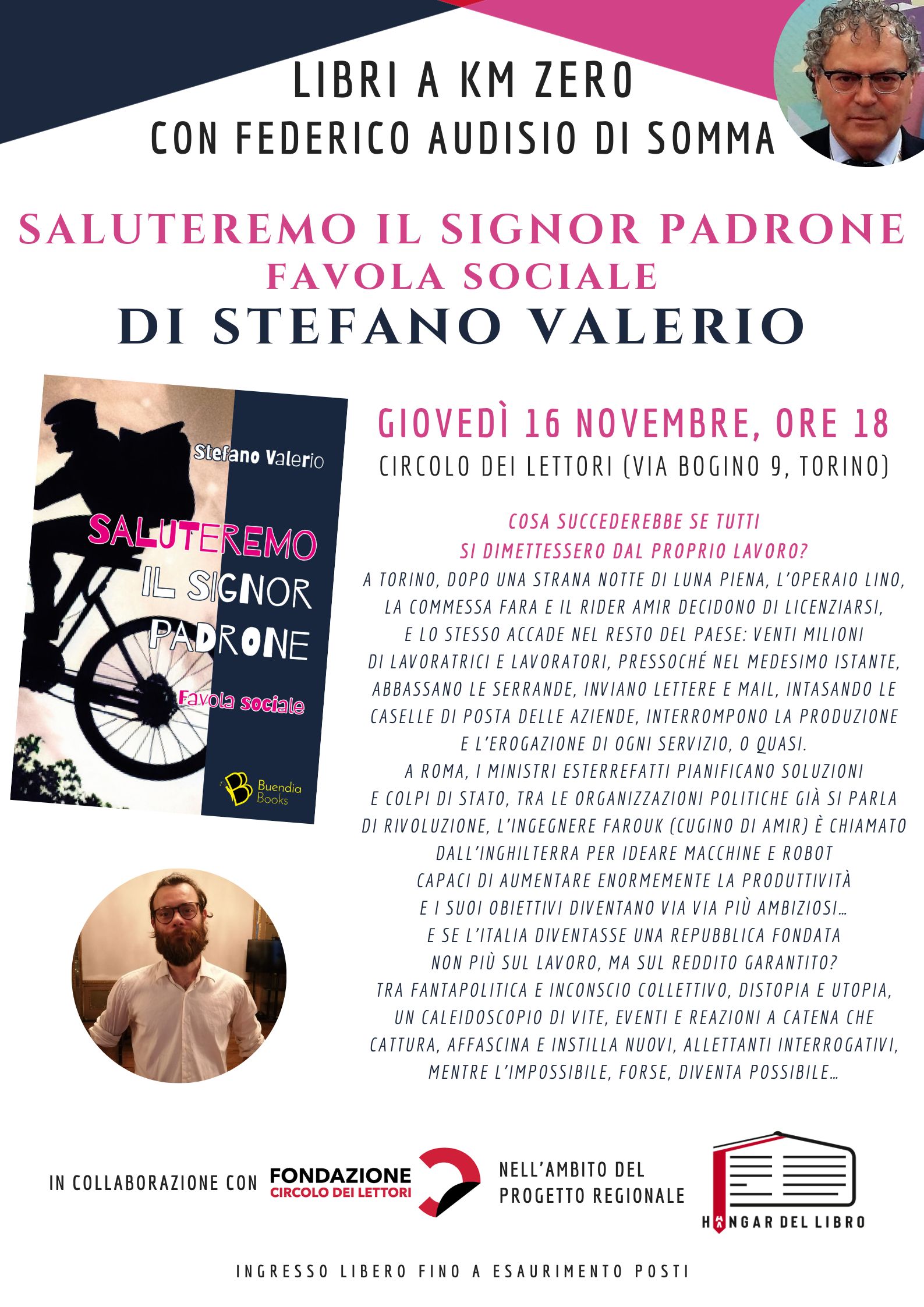 Libri a Km Zero_Saluteremo il signor padrone di Stefano Valerio