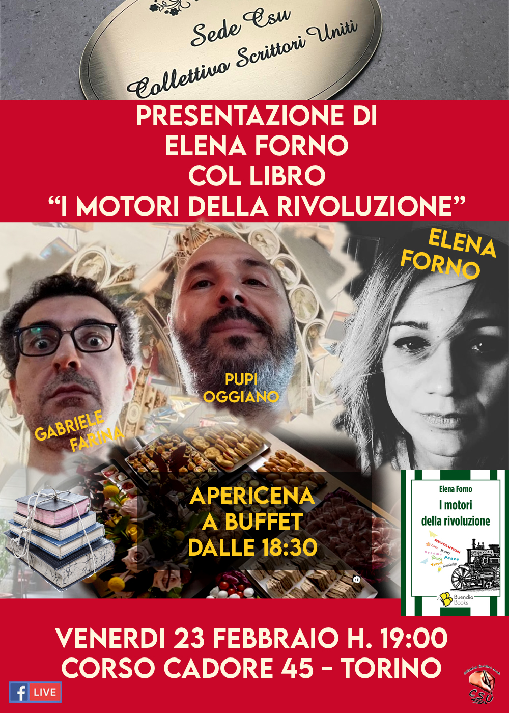 I motori della rivoluzione live @CSU!
