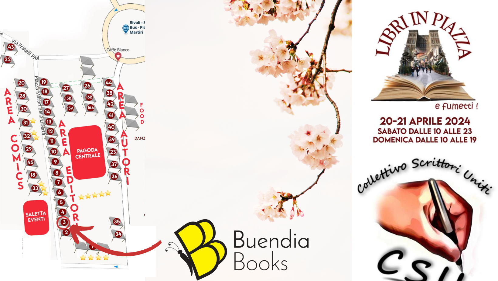 Buendia Books a Libri in Piazza - Rivoli 2024