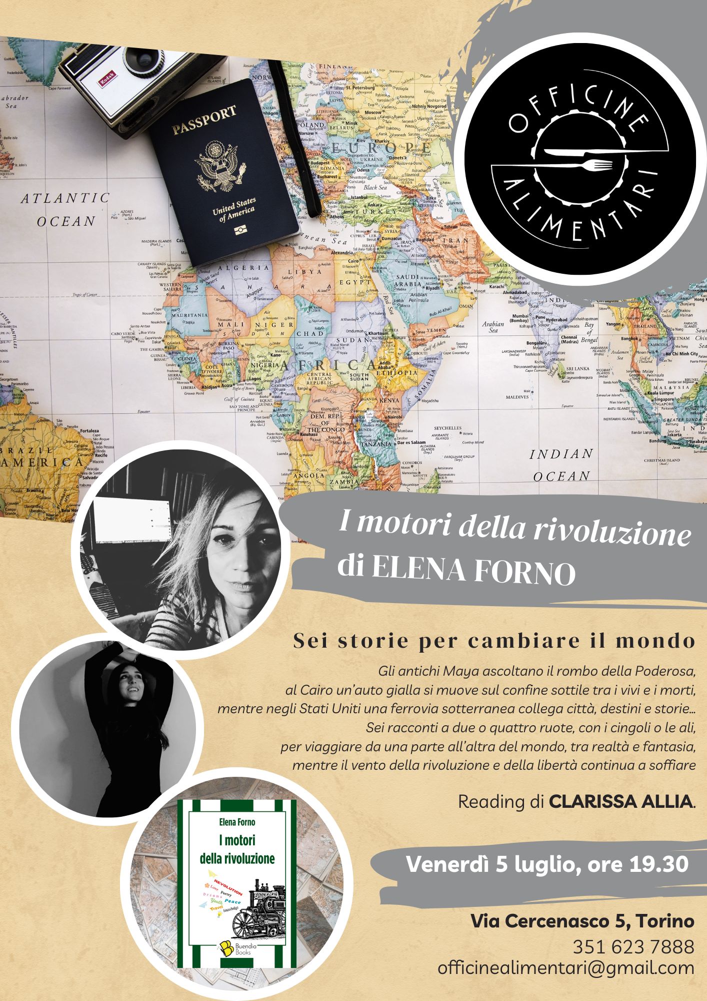 I motori della rivoluzione alle Officine Alimentari