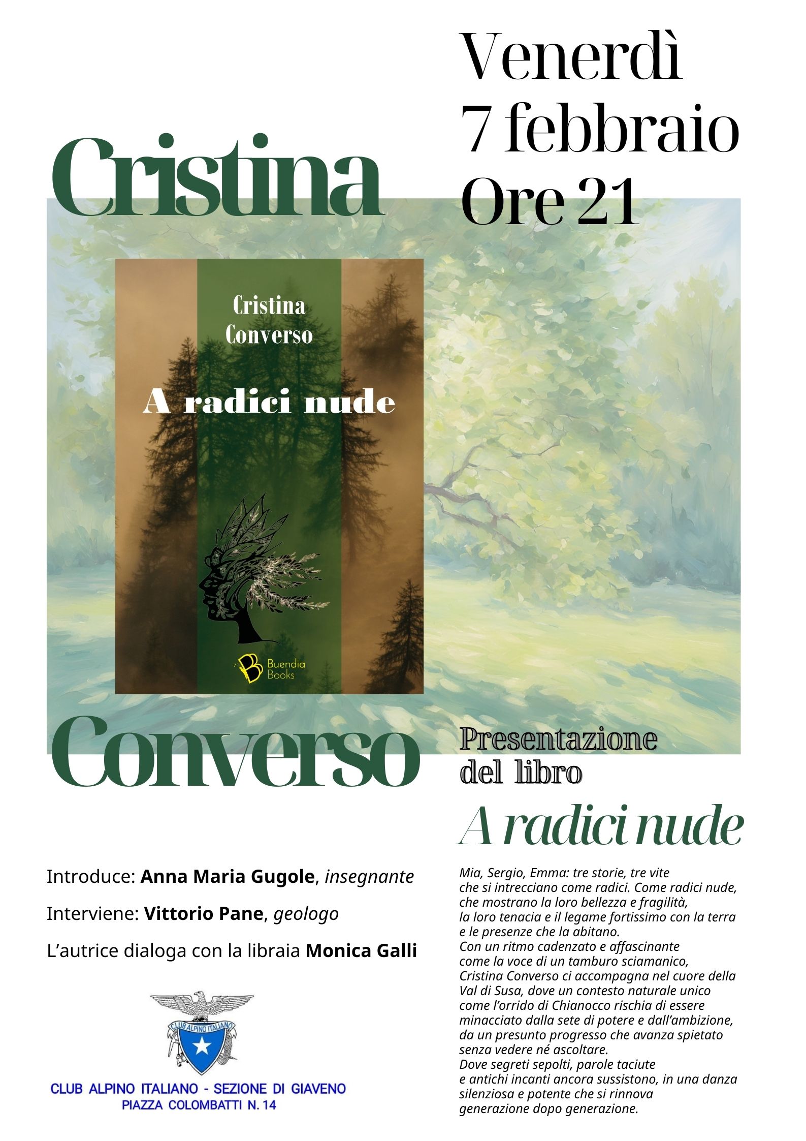 A radici nude al CAI di Giaveno